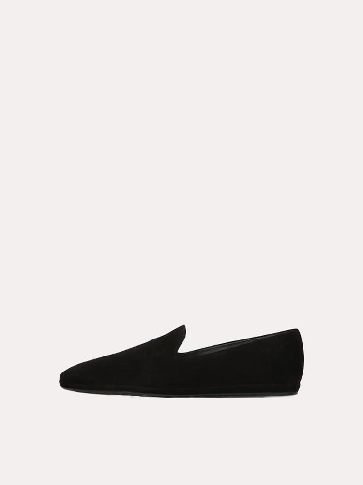 Suede Paz Flat - Saint Bernard