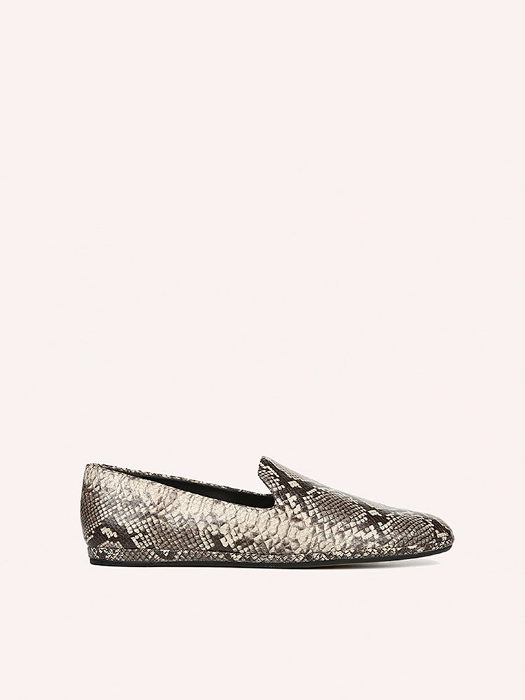 Vince Paz Snake Print Flat - Saint Bernard