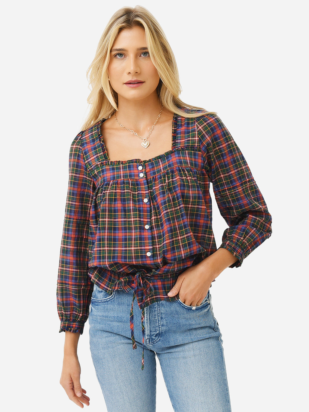 Trovata Women's Eunice Blouse - Saint Bernard