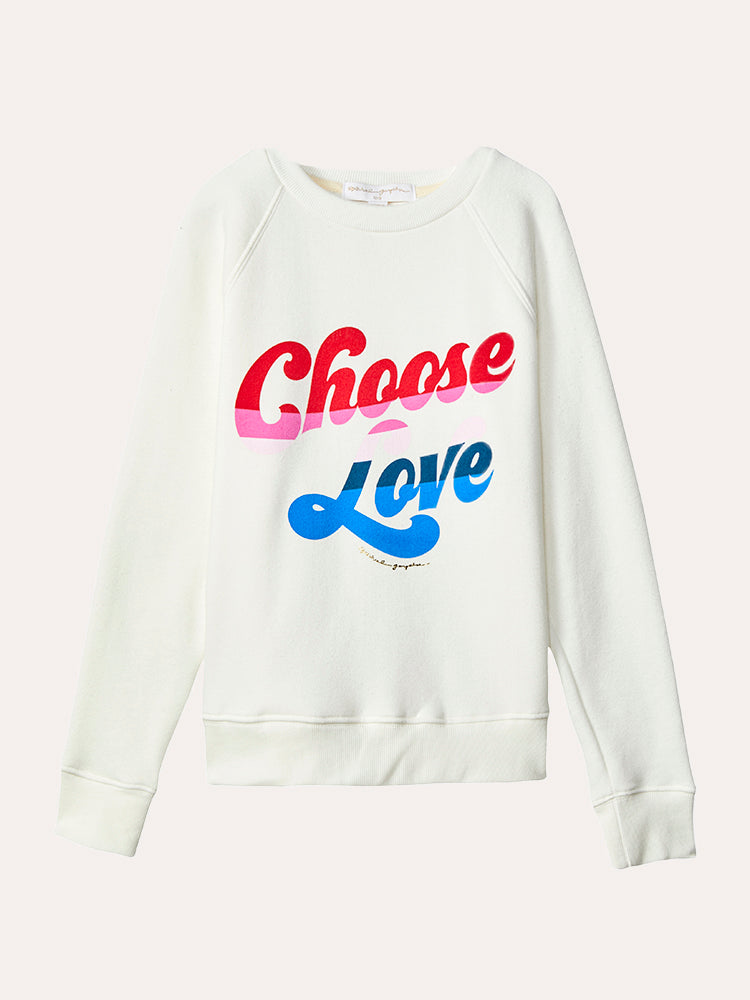 Spirutal Gangster Choose Raglan Crewneck - Saint Bernard