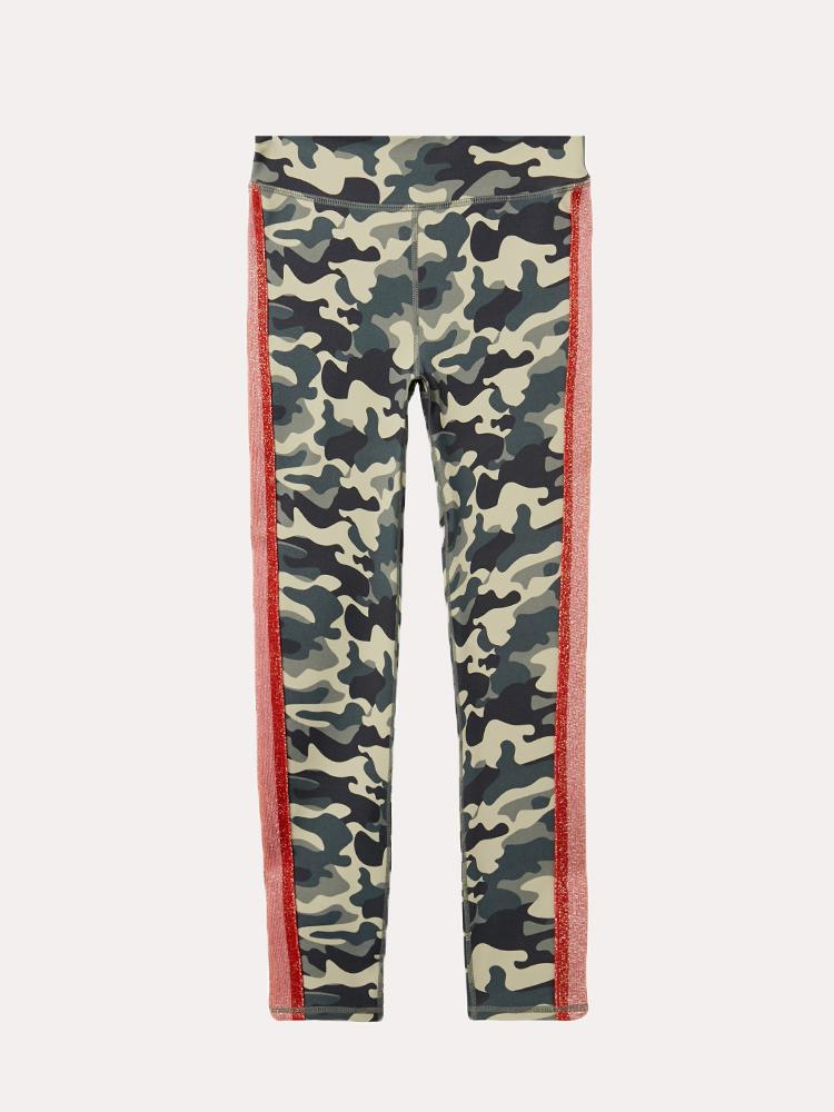 Spirutal Gangster Girls' Active Camo Legging - Saint Bernard