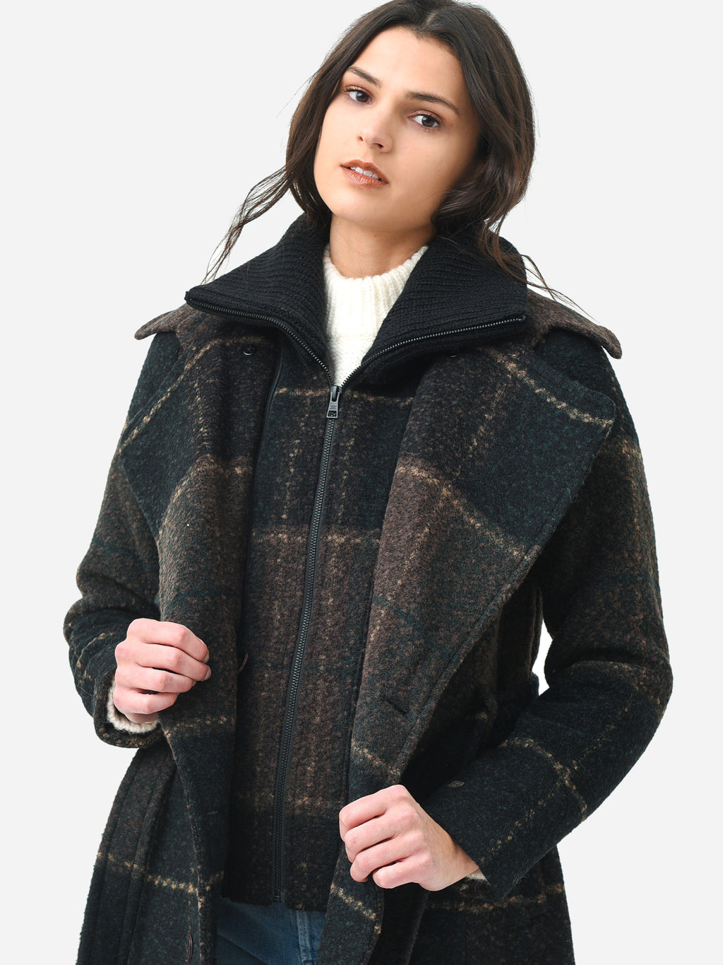 Soia & Kyo Women's Fabianne Coat - Saint Bernard