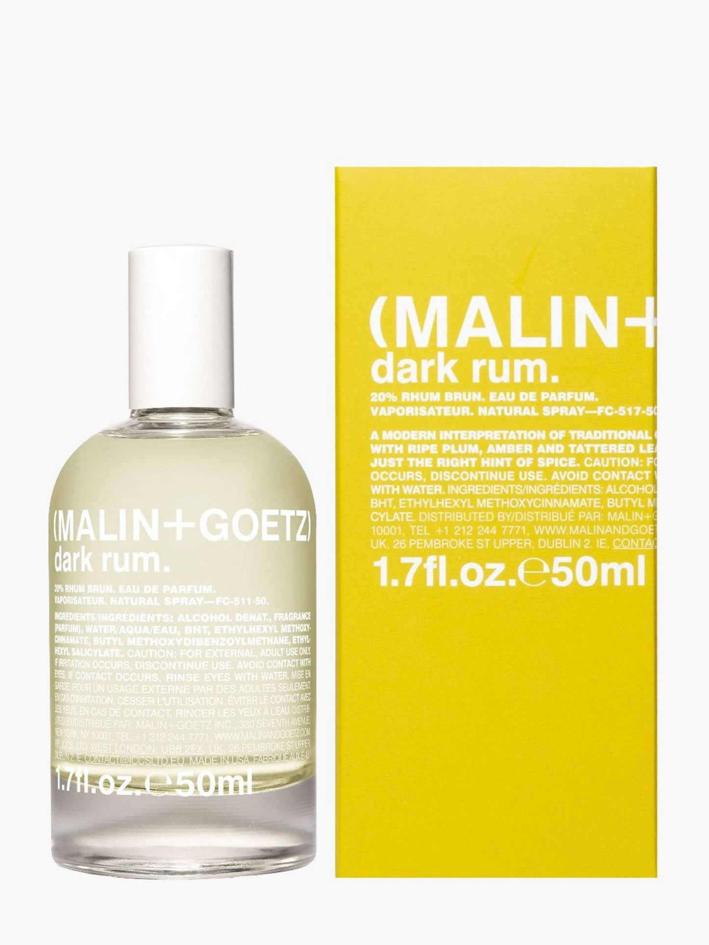 Malin&Goetz Dark Rum Eau De Parfum - Saint Bernard