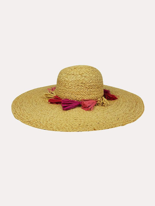 Hat Attack All Around Tassels Sun Hatl - Saint Bernard