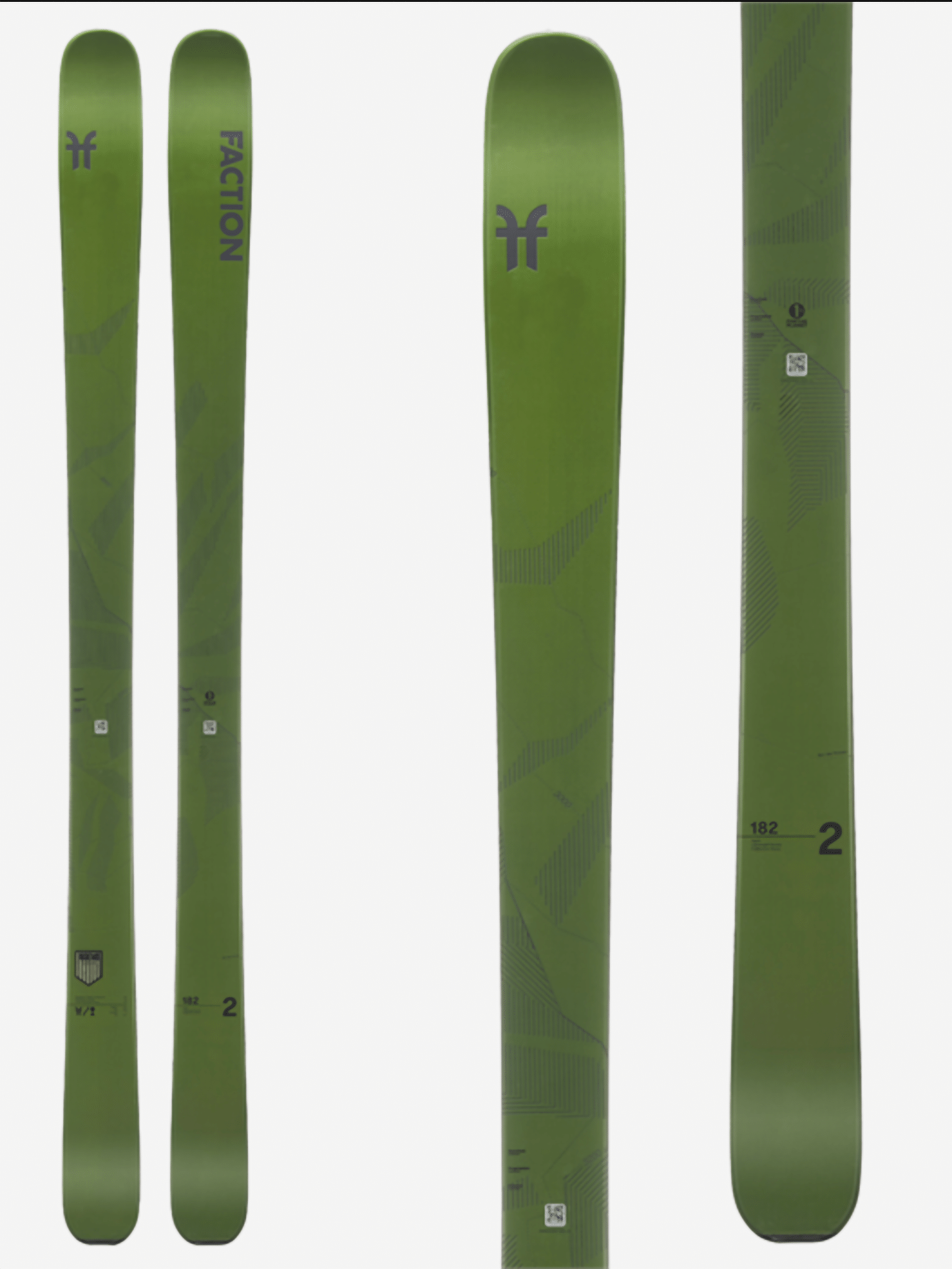 Faction Agent 2 Skis 2025 - Saint Bernard