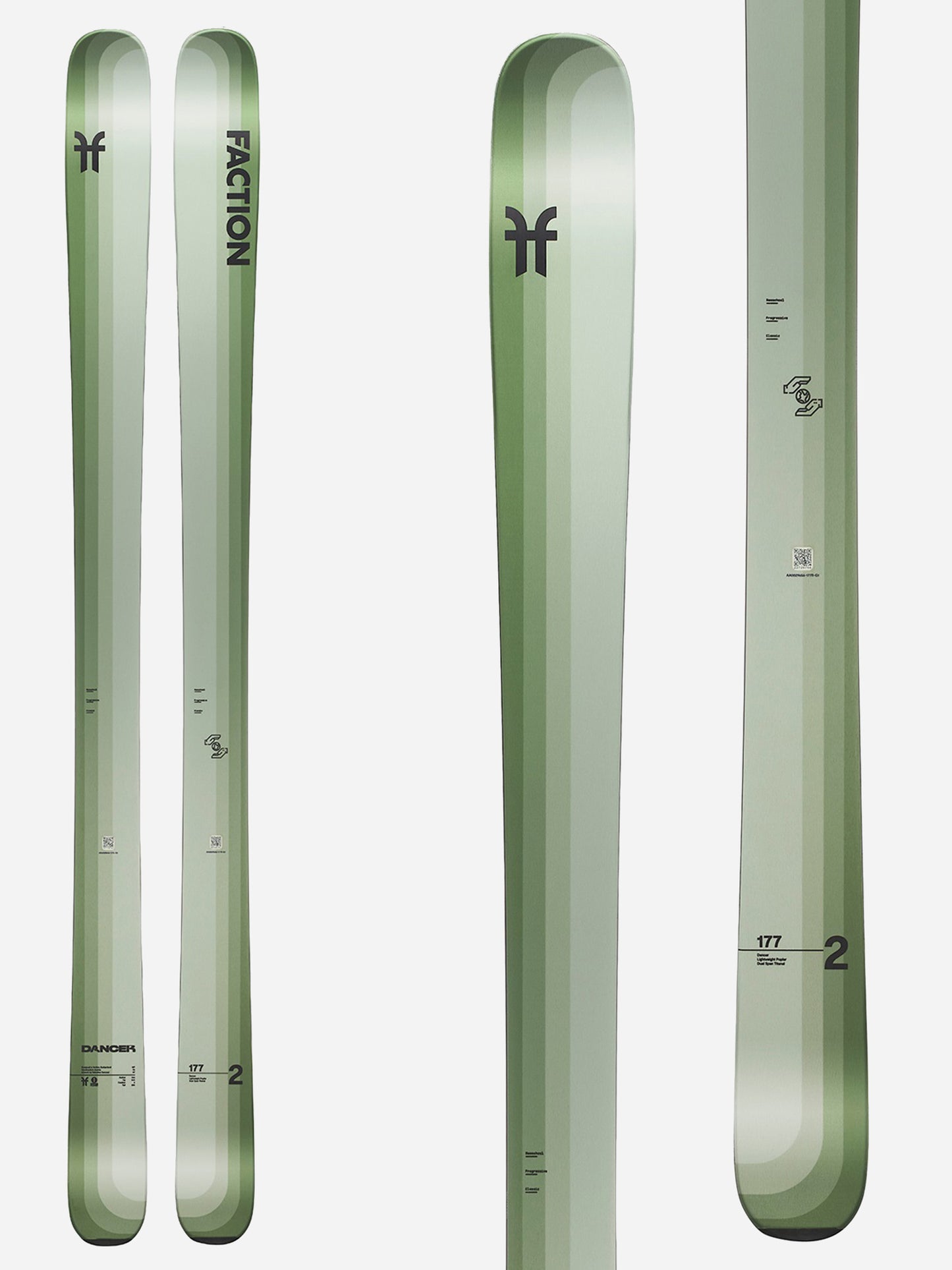 Faction Dancer 2 Skis 2023 - Saint Bernard