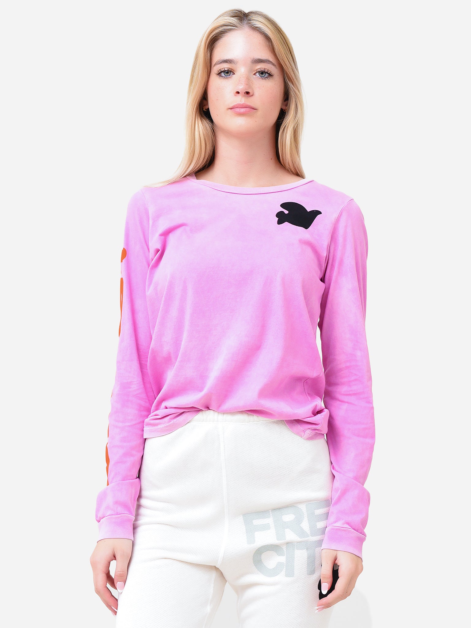 Free City Women's Let'sGo SuperVintage Tee - Saint Bernard