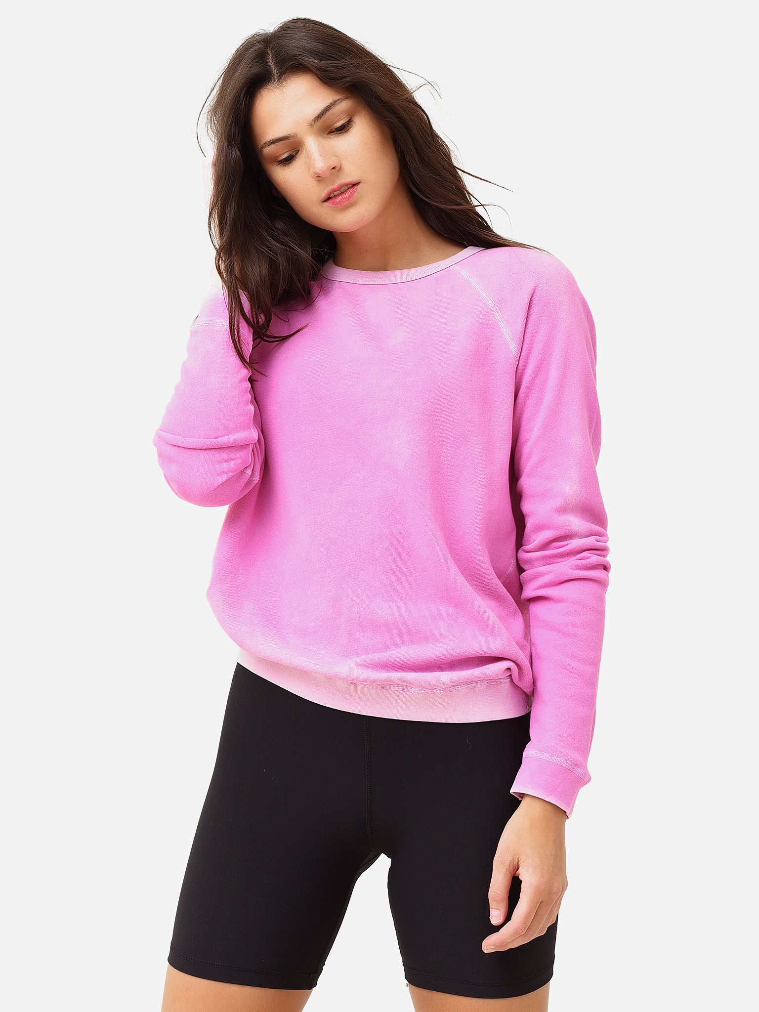 FREE CITY Women's Lucky Rabbit Sweatshirt - Saint Bernard