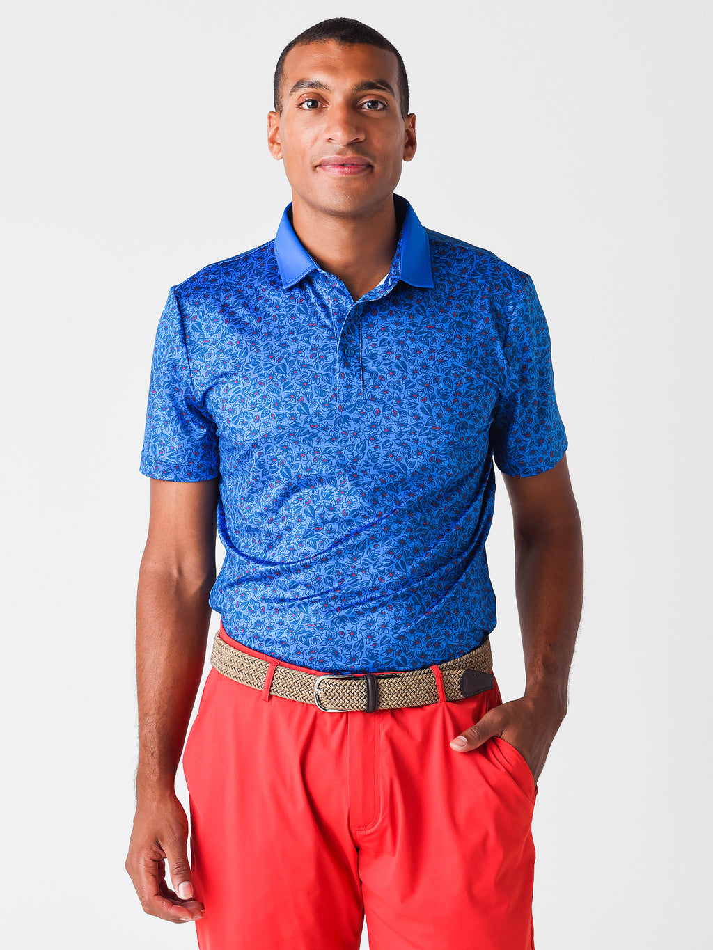 REDVANLY Men's Filmore Polo - Saint Bernard