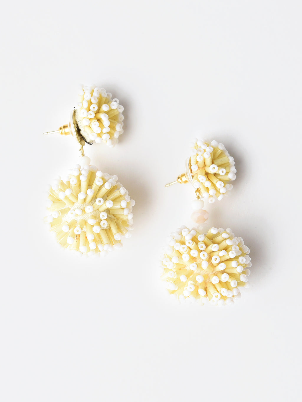 Oliphant Fireworks Beaded Earring - Saint Bernard