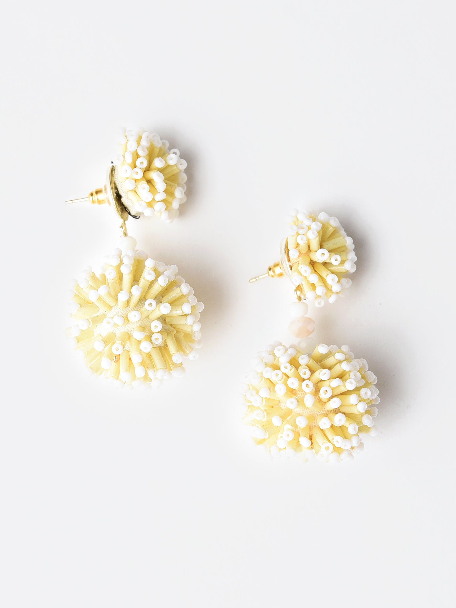 Oliphant Fireworks Beaded Earring - Saint Bernard
