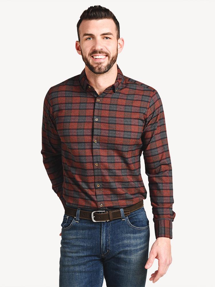 Mizzen+Main Men’s McCallister Shirt - Saint Bernard