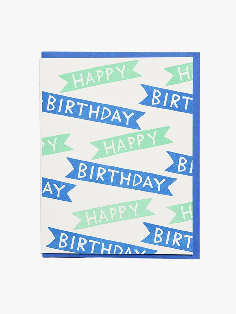 Bench Pressed Flags Greeting Card - Saint Bernard