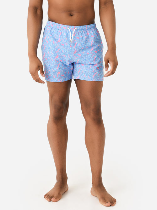 Bermies Men's Floral Swim Trunk