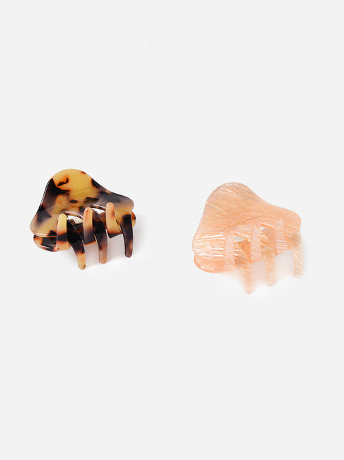 Loeffler Randall Floria Small Hair Claw Clip Set