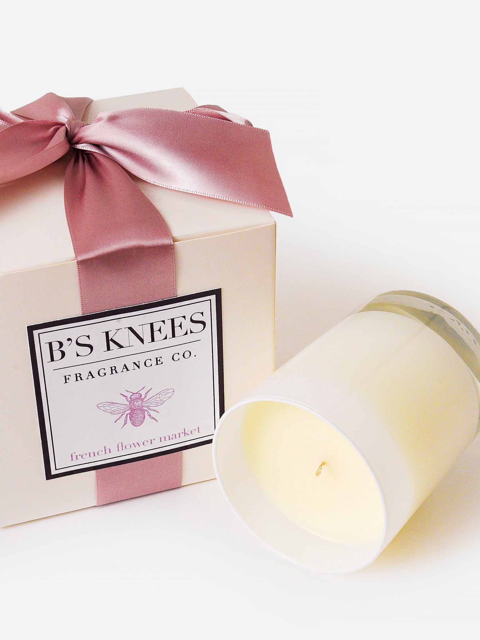 B's Knees French Flower Market Candle - Saint Bernard
