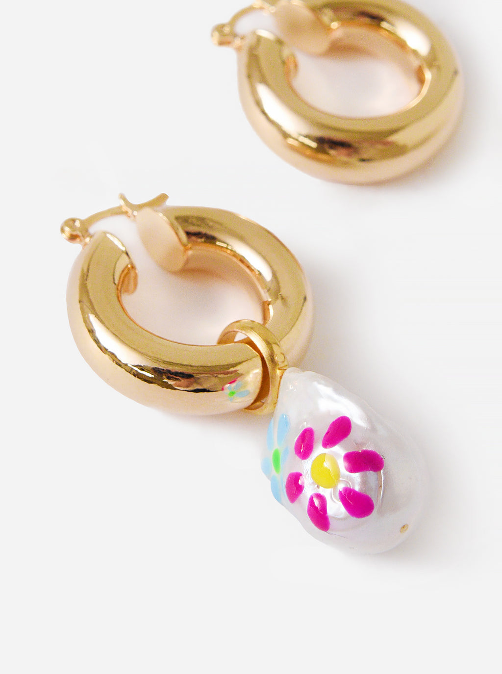 Martha Calvo Women's Full Bloom Earrings - Saint Bernard