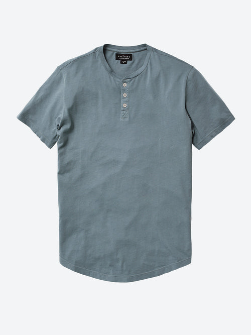 Velvet Men's Fulton Short Sleeve Henley Shirt