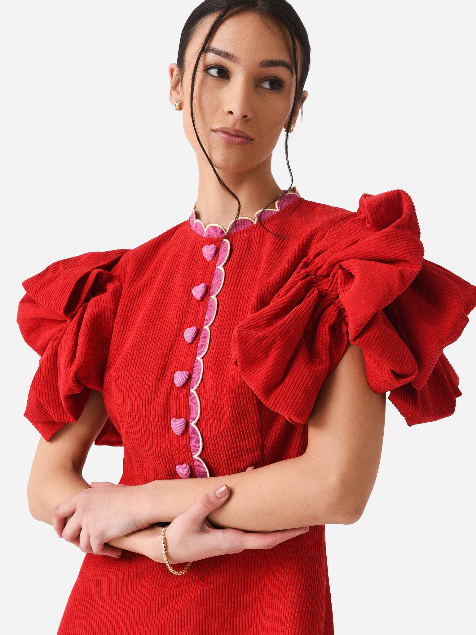 Celia B Women's Valentine Dress - Saint Bernard