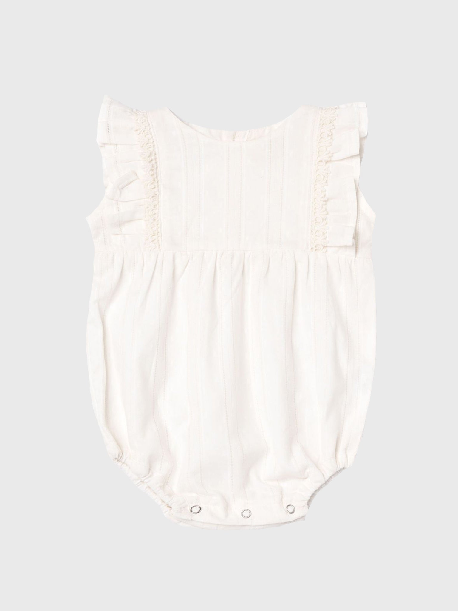 Lali Little Girls' Flora Romper - Saint Bernard
