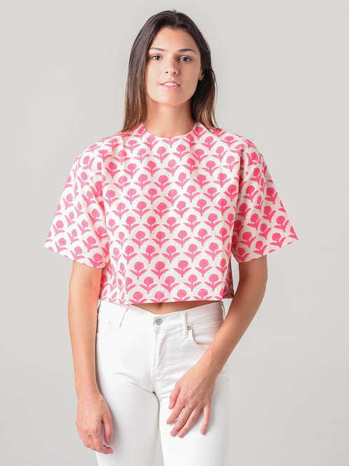 Aish Women's T-Shirt Crop Top