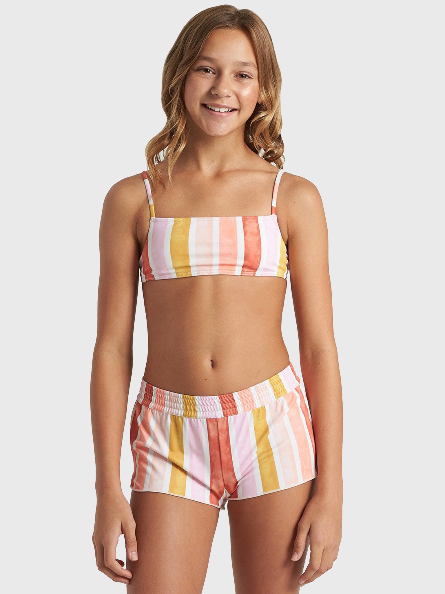 Billabong Girls' So Stoked Swim Short - Saint Bernard