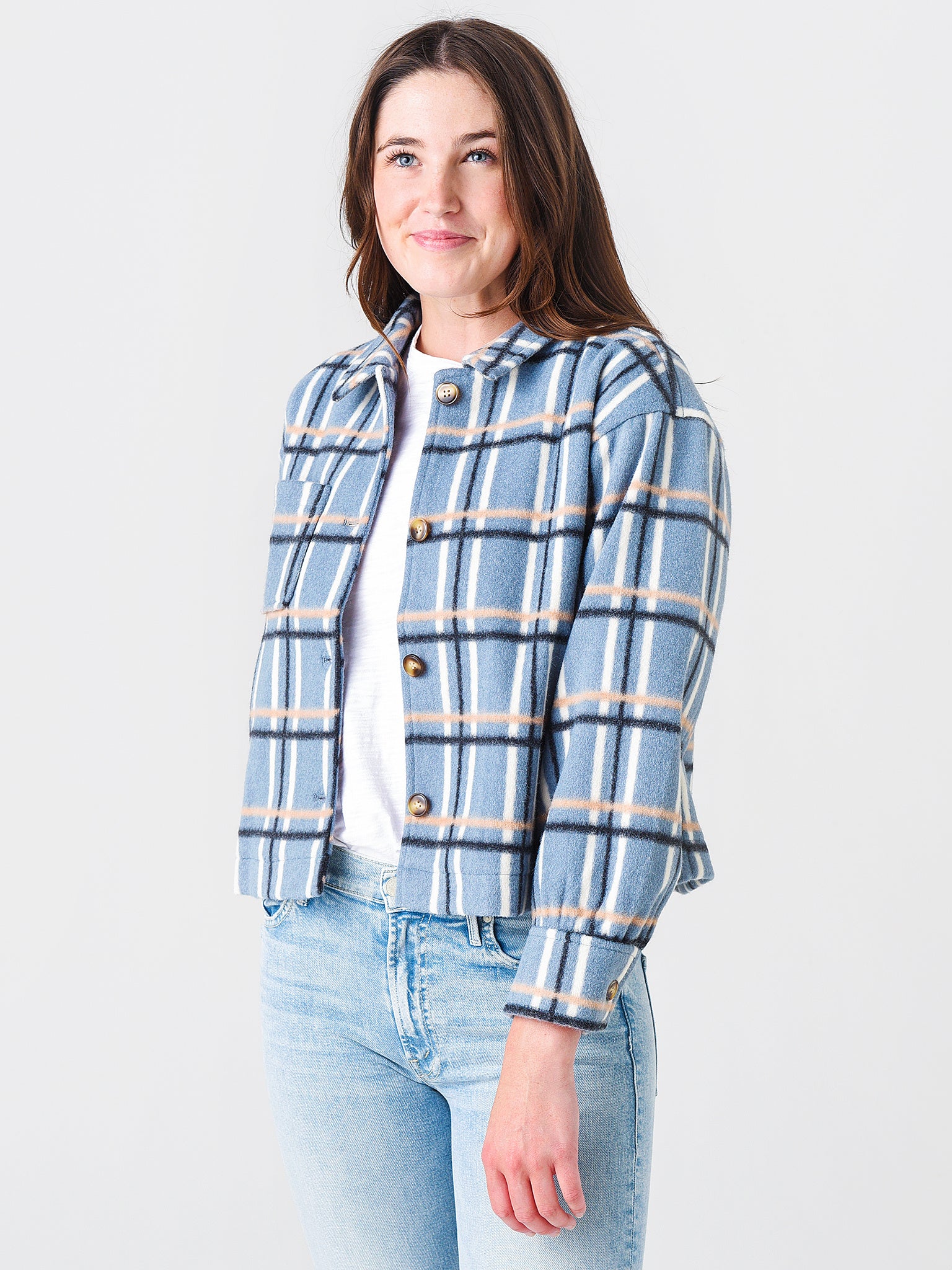Greylin Women's Britta Windowpane Jacket - Saint Bernard
