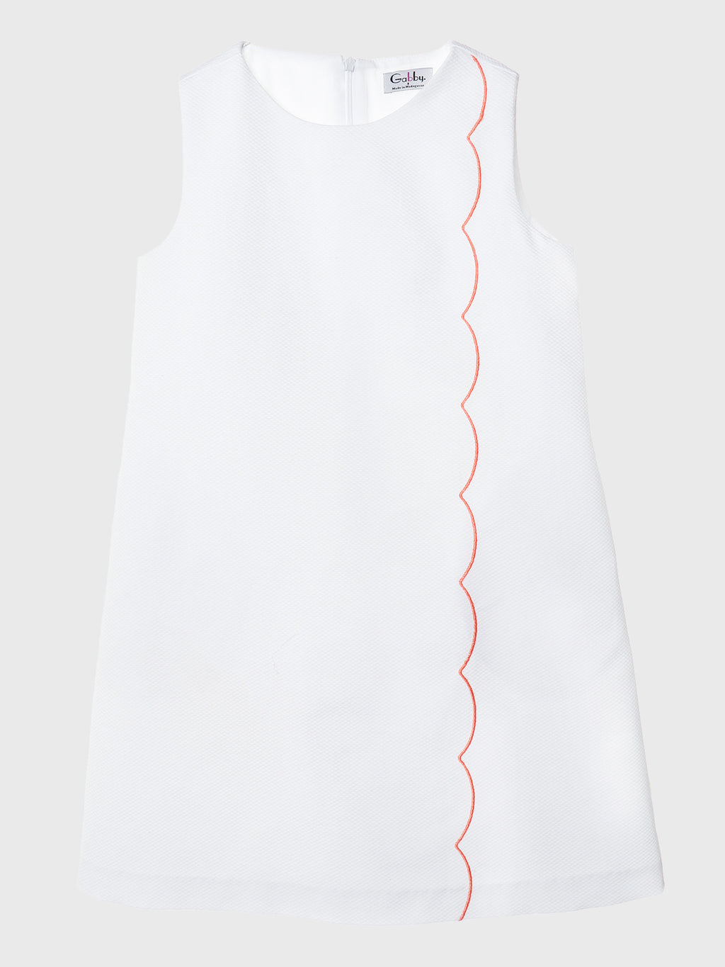 Gabby Girls' Pique Shift Dress - Saint Bernard
