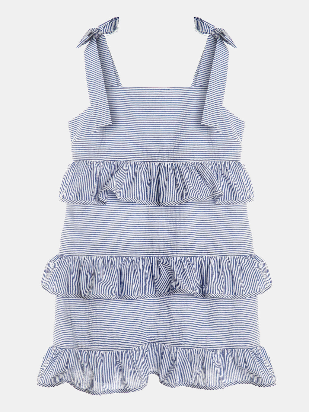 Gabby Girls' Seersucker Party Dress - Saint Bernard