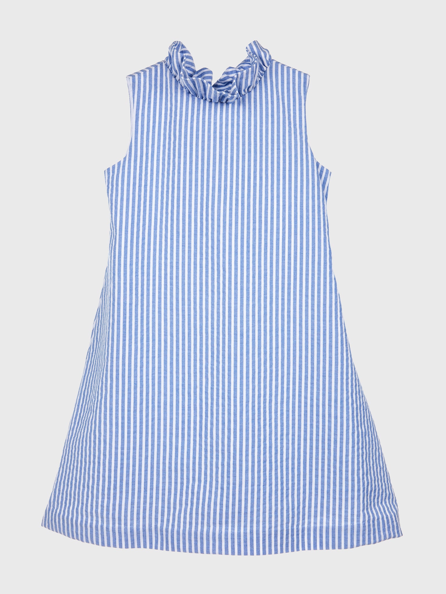 Gabby Girls' Blair Lakeside Stripe Dress - Saint Bernard