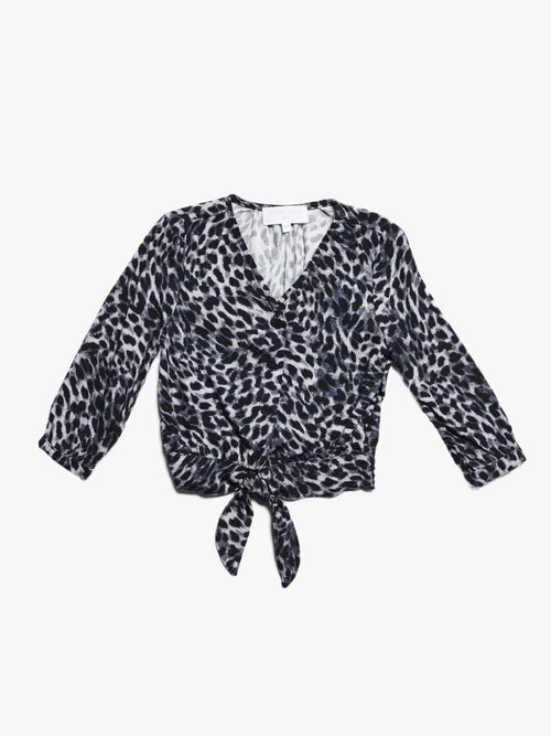 Bella Dahl Girls’ Tie Front Blouse