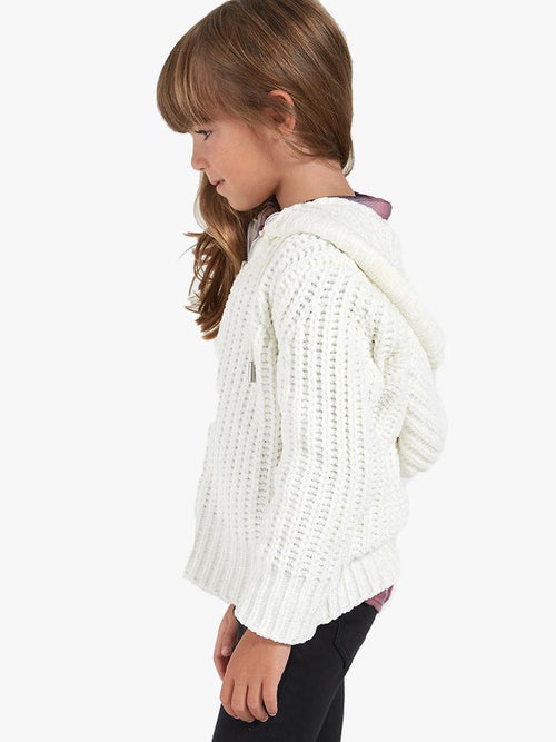 Bella Dahl Girls Zip-Up Chenille Hoodie