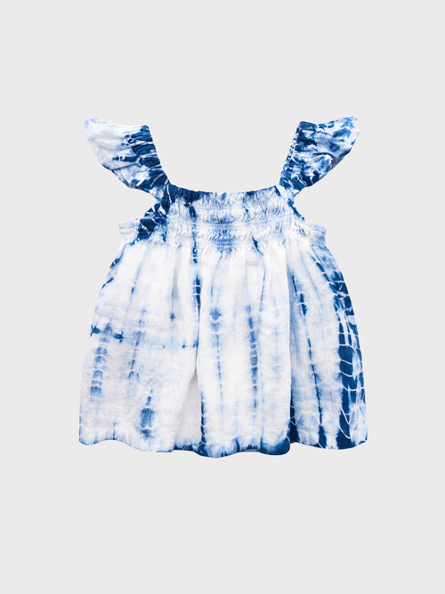 Bella Dahl Girls' Smock Front Flowy Tank