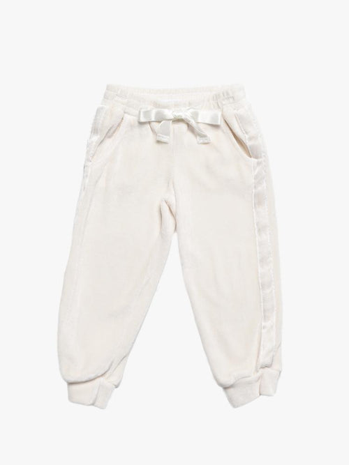 Bella Dahl Girls’ Track Jogger with Satin Stripe