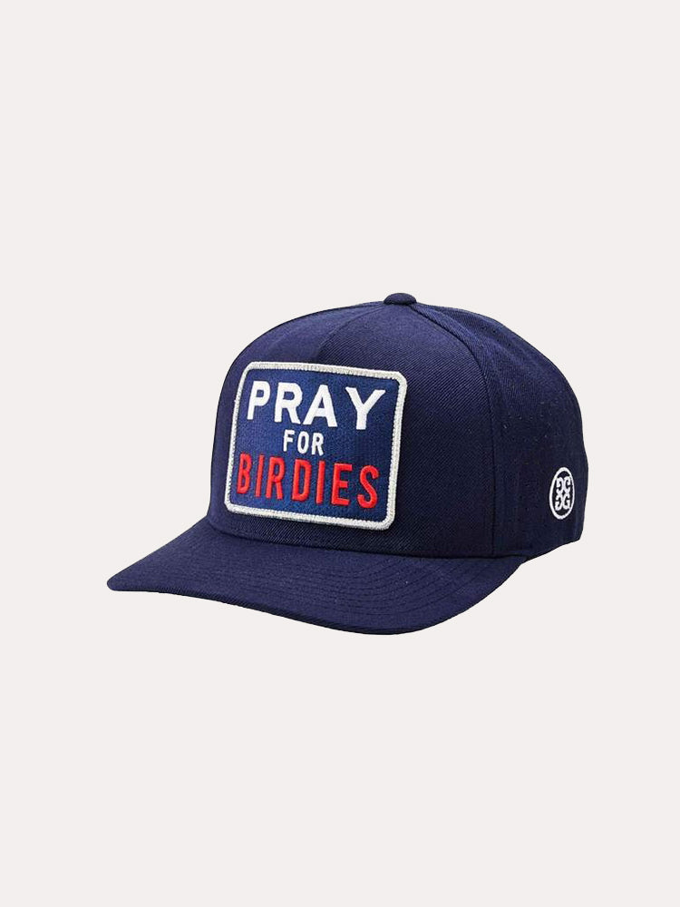 G/FORE Pray For Birdies Snapback Hat - Saint Bernard
