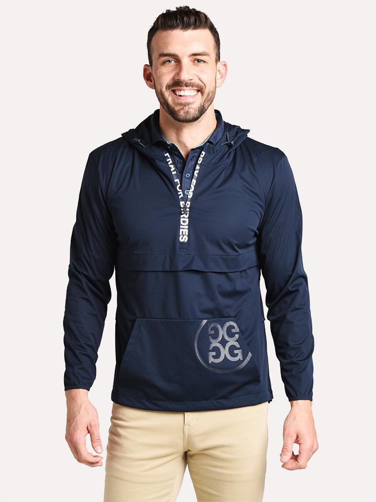 G/Fore Men's Pray For Birdies Pullover Jacket
