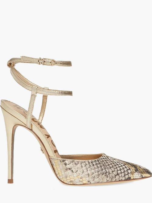 Sam Edelman Deana Ankle Strap Pointed Toe Stiletto