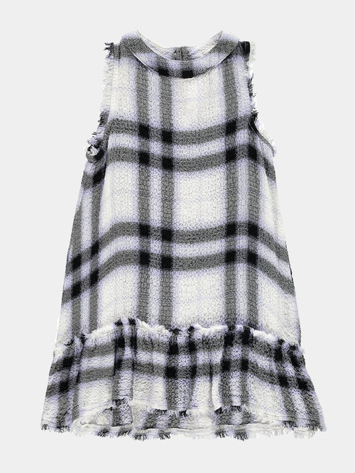 Bella Dahl Girls' Fray Ruffle Dress