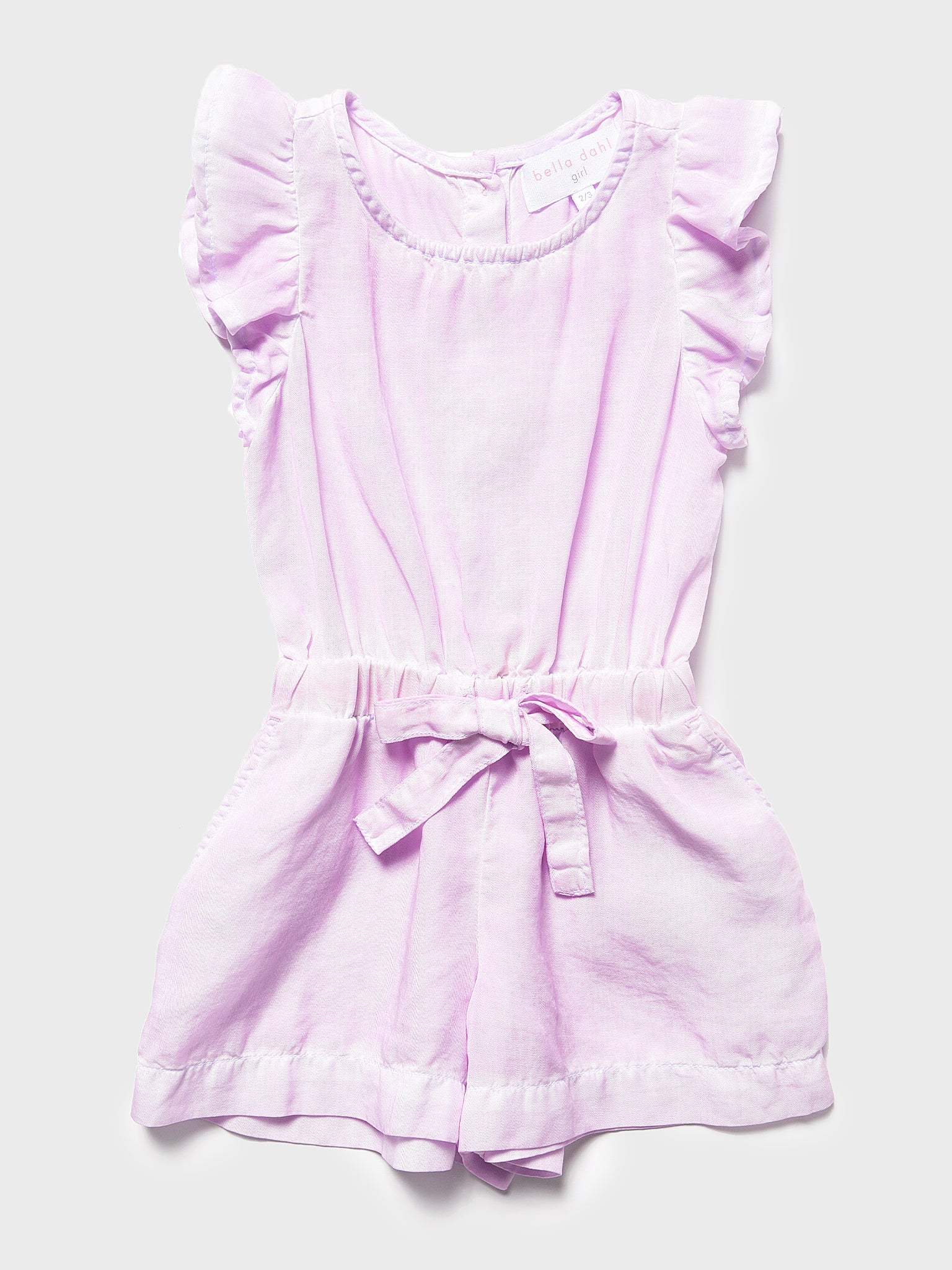 ?Bella Dahl Girls' Button Back Flowy Romper - Saint Bernard