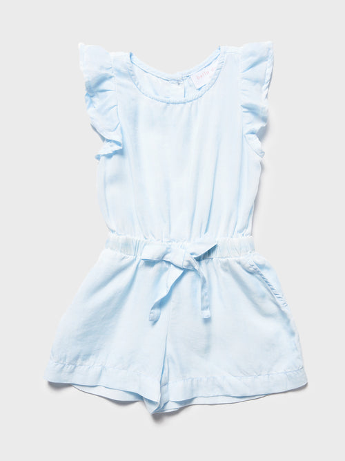 ?Bella Dahl Girls' Button Back Flowy Romper