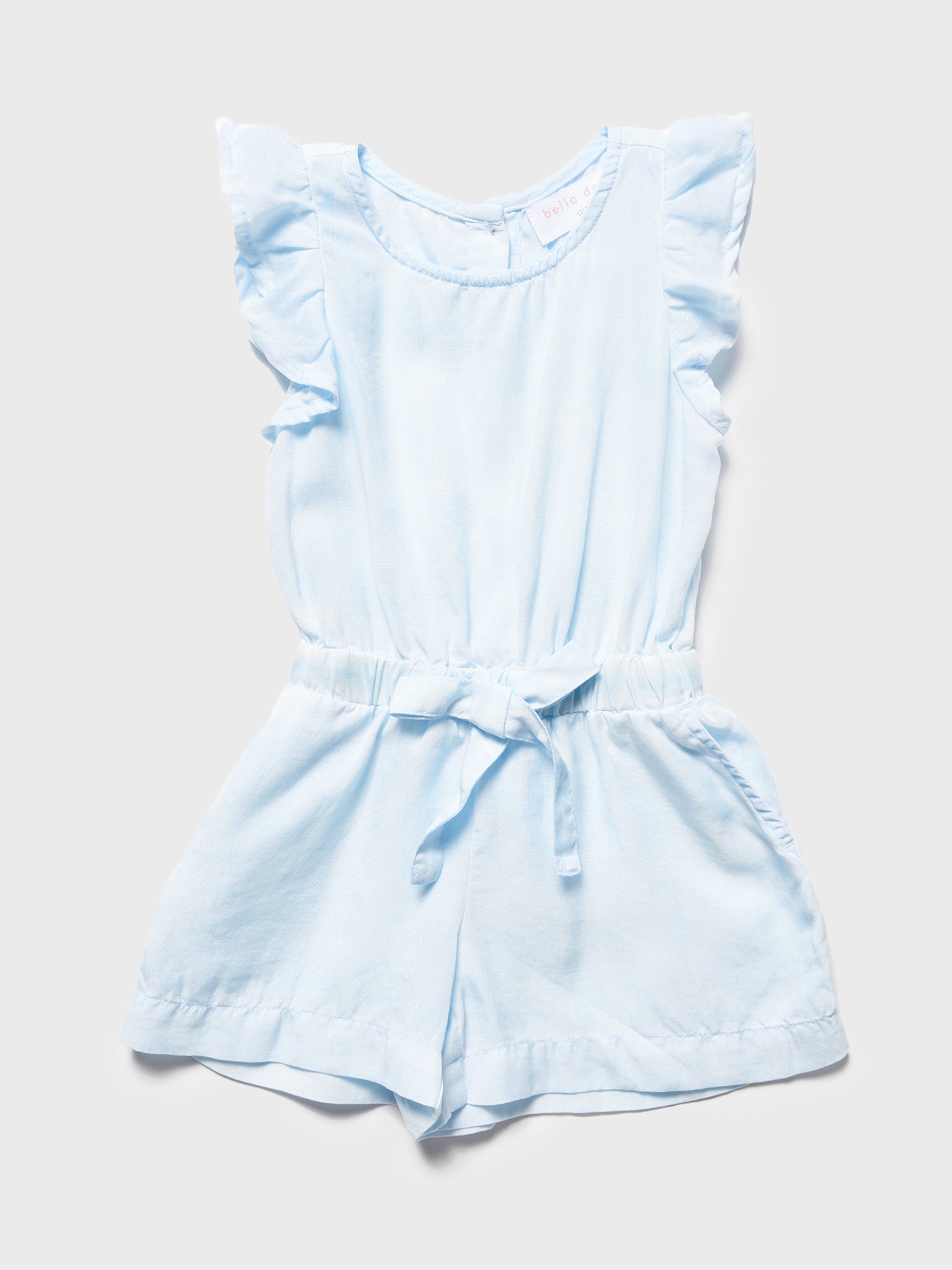?Bella Dahl Girls' Button Back Flowy Romper - Saint Bernard