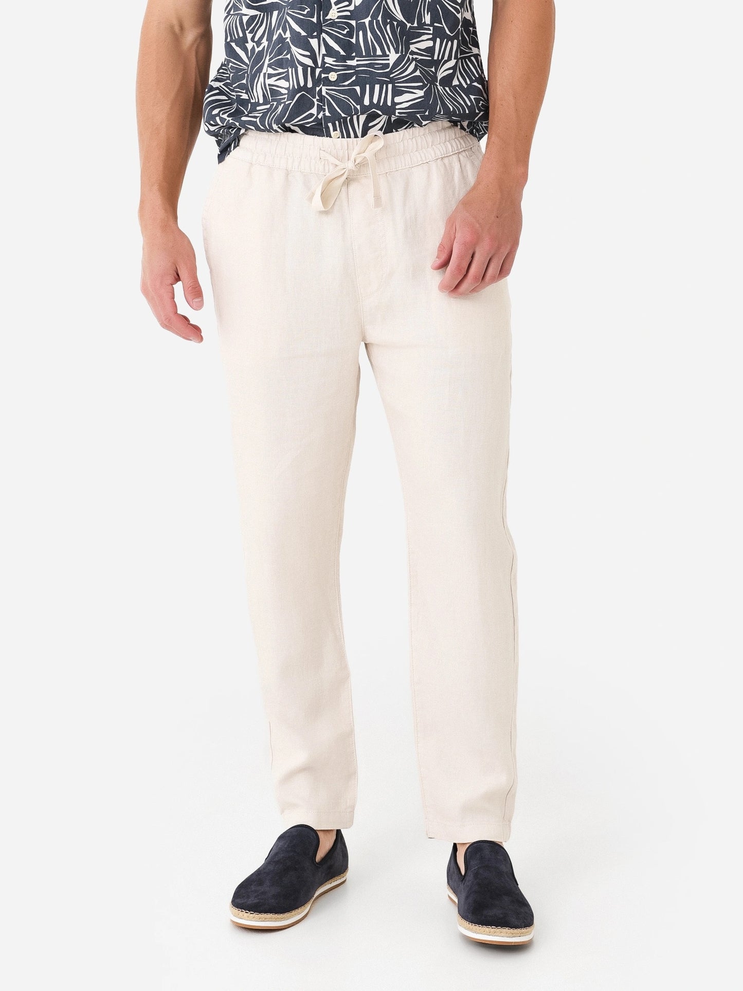 Joes Men's Linen Drawstring Trouser