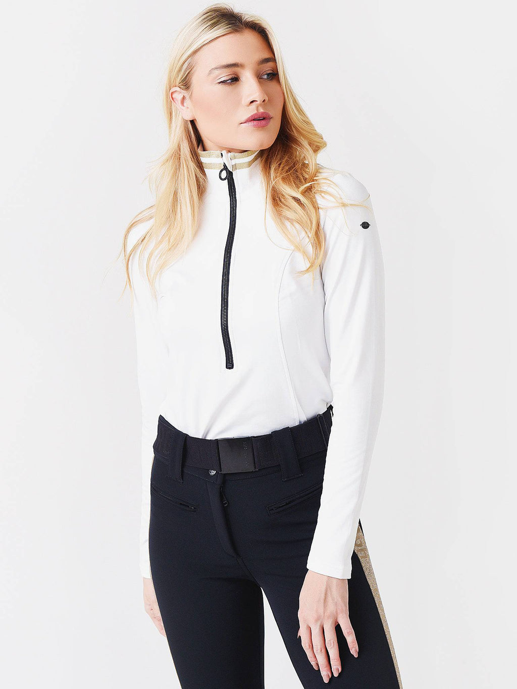 Goldbergh Women's Diane Pully Base Layer Top - Saint Bernard