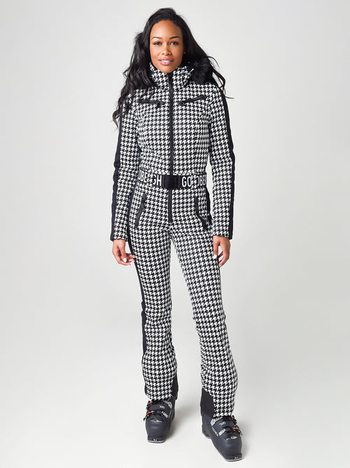Goldbergh Women's France Jumpsuit Faux-Fur Ski Suit
