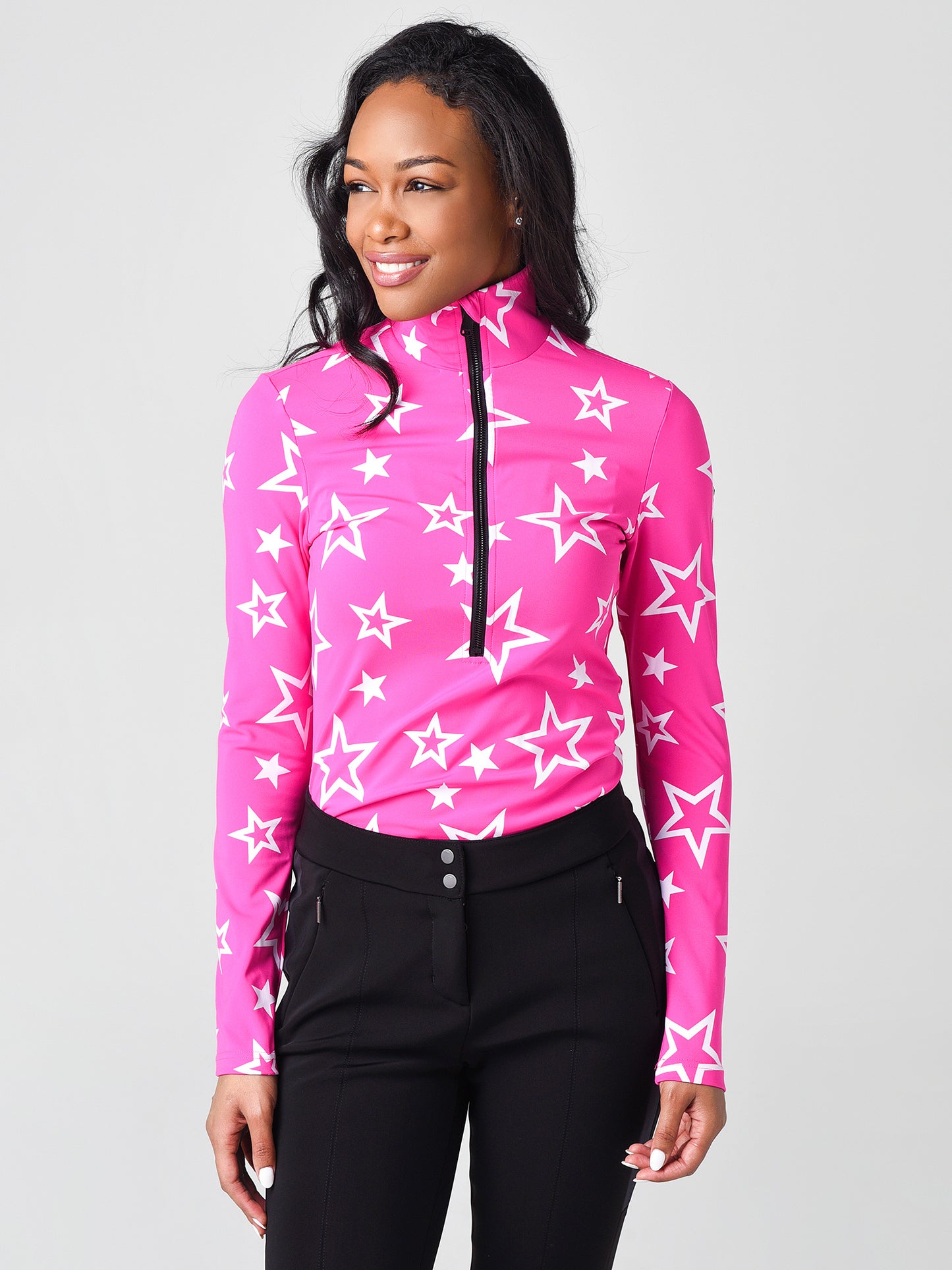 Goldbergh Women's Clarisse Pully Half-Zip Base Layer - Saint Bernard