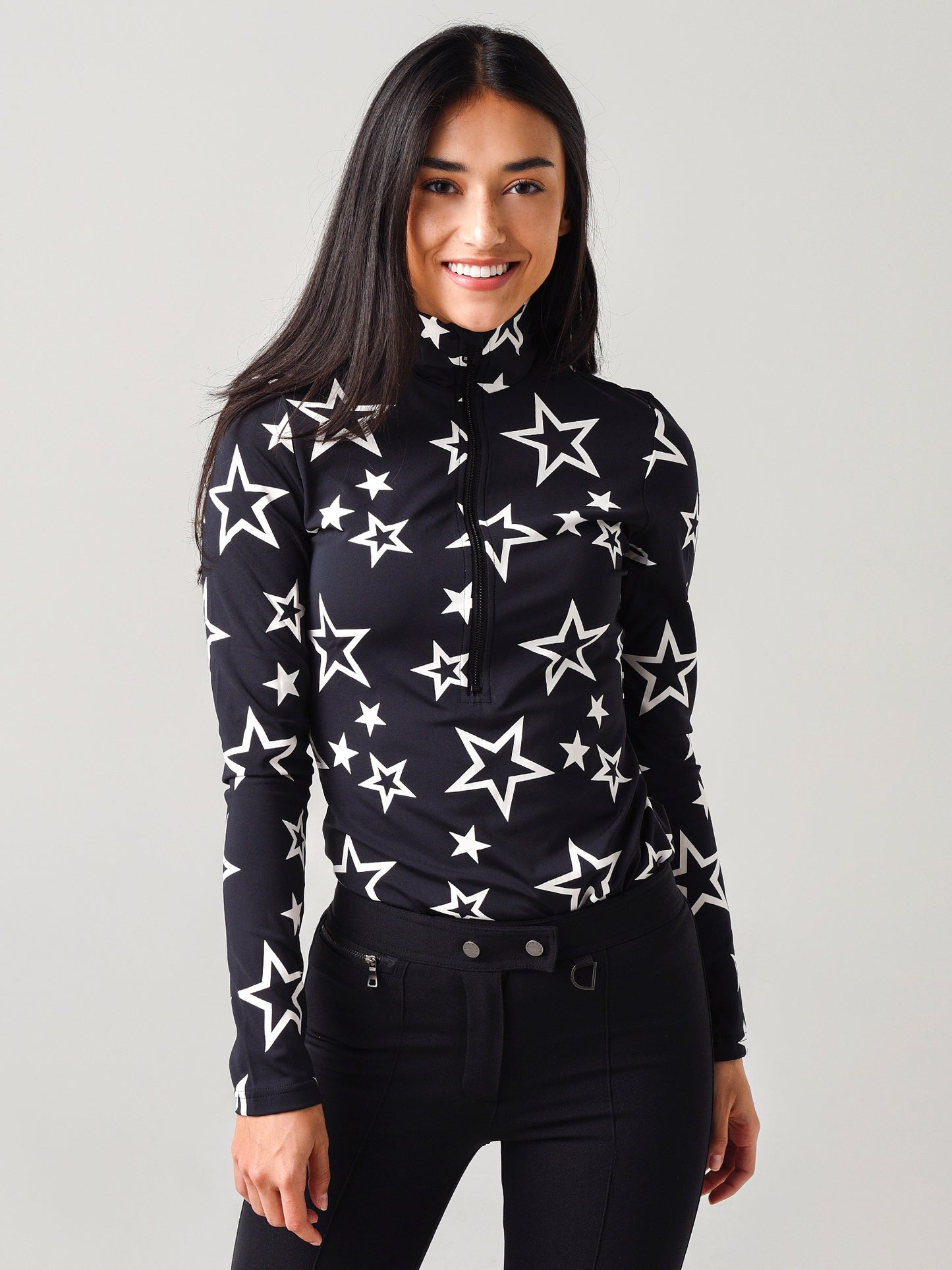 Goldbergh Women's Clarisse Pully Half-Zip Base Layer - Saint Bernard