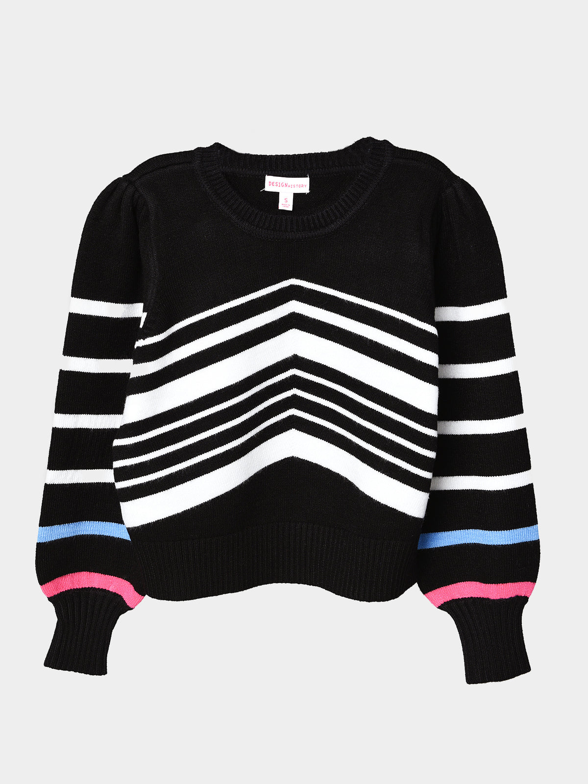Design History Girls' Stripe Sweater - Saint Bernard