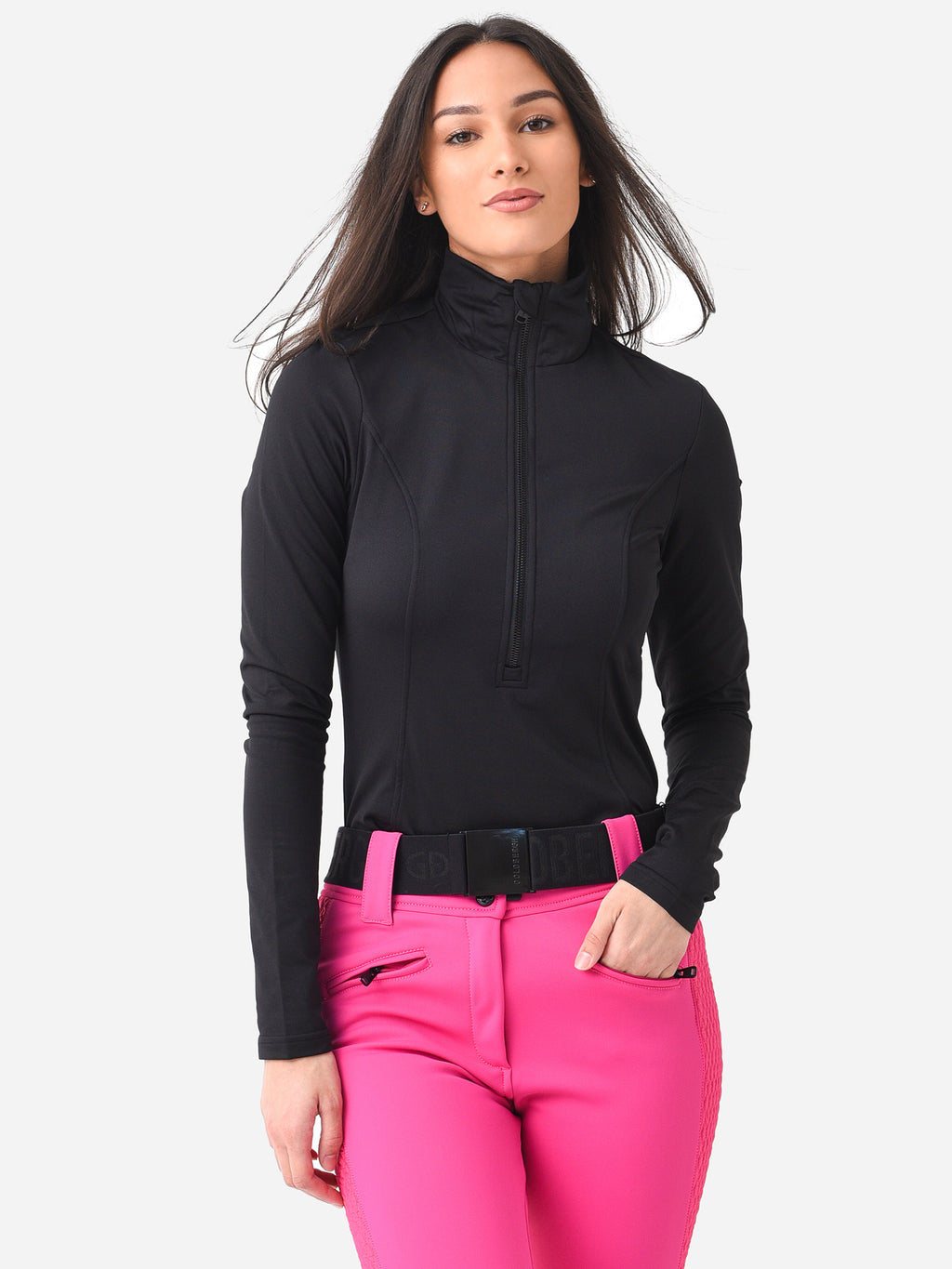 Goldbergh Women's Serena Pully Base Layer Top - Saint Bernard