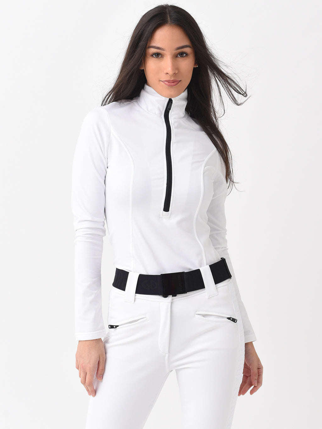 Goldbergh Women's Serena Pully Base Layer Top - Saint Bernard
