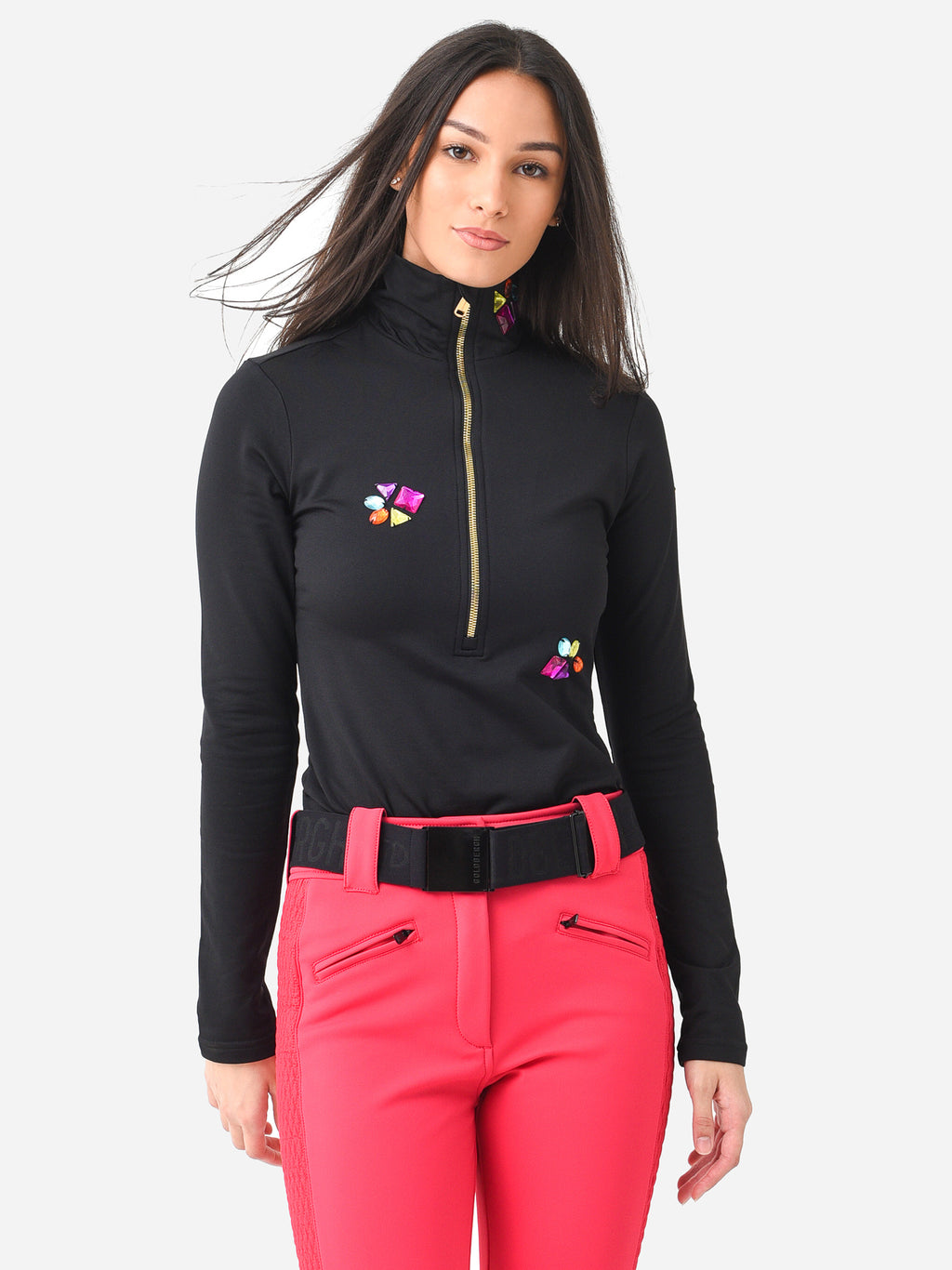 Goldbergh Women's Rich Pully Base Layer Top - Saint Bernard